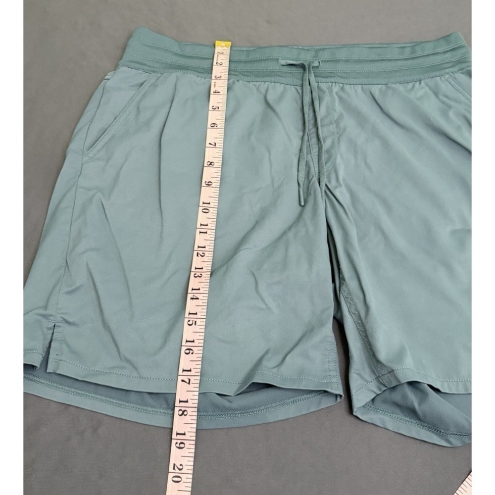 The North Face Aphrodite Shorts Womens Sz Large Green Bermuda Drawstring Pockets - Picture 5 of 8